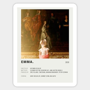 EMMA. (2020) poster Sticker